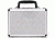 TZ Cases Second Amendment Single Pistol Case 11.5x9x3.25, Silver