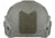 UARM HCBH High Cut Ballistic Helmet, Type IIIA Threat Level, Ranger Green, M, HCBHMR