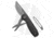 UCO Nason 3-in-1 Folding Knife Multi-Tool, 2.60in, D2, Normal Blade, Polymer Gray Handle, Gray/Gray, 7.20in, BHQ-204759