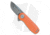 UCO Tinkham Folding Knife, 2.60in, D2, Normal Blade, Polymer Orange Handle, Gray/Orange, 7.20in, BHQ-204758