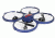 UDI RC U818A-1 2.4Ghz 4 Channel 6 AXIS UFO Drone w/2MP 720P camera &amp; protection, Dark Blue 61236