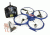 UDI RC U818A-1 2.4Ghz 4 Channel 6 AXIS UFO Drone w/2MP 720P camera &amp; protection, Dark Blue 61236