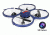 UDI RC U818A-1 2.4Ghz 4 Channel 6 AXIS UFO Drone w/2MP 720P camera &amp; protection, Dark Blue 61236