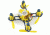 UDI RC U840 Nano Mini Quadcopter Drone, Yellow 61234