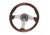 Uflex USA 62686G Mahogany Steering Wheel 13.8in, ALICUDI
