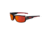 Ugly Stik USK010 Sunglasses, Black Frame, Red Mirror (Copper Base) Lens 1479128