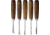 UJ Ramelson Basic Woodcarving Tool Set, White birch handle, 106