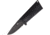 Ultimate Equipment M1911 Compact Hammerhead Folding Knife, 4.25in Closed, 3in Black Titanium Coated 440C SS Drop Point, Black Checkered G10 Handle, CKGB-440C