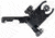 Ultradyne C4 Offset Flip-Up Rear Sight, Picatinny Mount, Black, UD10840