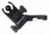 Ultradyne C4 Offset Flip-Up Rear Sight, Picatinny Mount, Black, UD10840