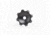 Ultradyne C4 Rear Sight Aperture, .050, Black UD10900