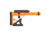 Ultradyne UD Adjustable Butt Stock, Long, Tequila Sunrise, UD20063-TS