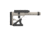Ultradyne UD Adjustable Butt Stock, Long, Titanium, UD20063-TI