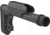 Ultradyne UD Lightweight Butt Stock, High, Armor Black, UD20102-AB