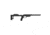 Ultradyne UD5 Chassis Combo, Ruger American SA RH + Lightwt. Buttstock, Med., Black Anodized, UD20139