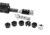 UM Tactical R.A.G.E. Total Compensation System Muzzle Brake, 9mm Luger, 1/2x36, Right Hand Ports, Silver, TCS-9-36-SIL-RH