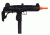 Umarex Full Auto Electric Airsoft UZI,6mm cal,250 Round,Black 107956