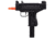 Umarex Micro UZI Electric Airsoft Pistol,Full Auto,6mm cal,250 Round,Black 107954