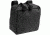Uncle Mike's Law Enforcement Black Double HandCuff Pouch 7702510