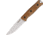 Uncle Mikes Bushcraft Companion, Carbon Steel, Natural Canvas Micarta Handle BCB35NM