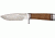 Uncle Mikes Classic Model 125 Fixed Blade Knife, Stacked Leather Handle BCB125L