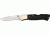 Uncle Mikes Intl Folding Mamba Folding Knife, 3in, Stainless Blade, Black Micarta Handle BJ040