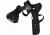 Uncle Mike's Vertical Shoulder Holster, Black, Right Hand - 3.75-4.5in bbl Large Autos - 83151 