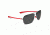 Under Armour Alloy Bifocal Prescription Sunglasses, Satin Gunmetal w/Red Rubber Frame-U8600056-916101BI