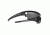 Under Armour Phenom, Satin Black Frame w/Charcoal Gray Rubber, Gray ML, U8600054-010901