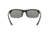 Under Armour Zone 2.0, Satin Black Frame w/Black Rubber, Gray Lens, U8600050-010100