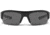 Under Armour Big Shot Sunglasses, Satin Black/Charcoal Gray Frame, Gray Polarized U8630085-010908
