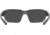 Under Armour Blitzing Sunglasses with Shiny Jet Grey Frame and Grey Lens, Medium, UA0012S R6S-IR