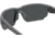 Under Armour Blitzing Sunglasses with Shiny Jet Grey Frame and Grey Lens, Medium, UA0012S R6S-IR