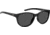 Under Armour Breathe Sunglasses with Shiny Black Frame and Grey Lens, Medium, UA0014GS 807-IR