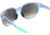 Under Armour Breathe Sunglasses with Transparent Azure Frame and Silver Mirror Lens, Medium, UA0014GS MVU-IC
