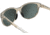Under Armour Breathe Sunglasses with Transparent Grey Frame and Rose Gold Mirror Lens, Medium, UA0014GS 10A-0J