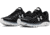 Under Armour UA Charged Bandit 5 Road Running Shoes - Women's, 7, Black/White/White, 3021964-001-7