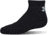 Under Armour Charged Cotton 2.0 Socks, Pack of 6, Black/Gray, 7-9 Youth Large, U321-BLK/GRY-YL