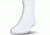 Under Armour Charged Cotton 2.0 Socks, Pack of 6, White/Gray, 6-7.5 Youth Medium, U321-WHT/GRY-YM