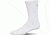 Under Armour Charged Cotton 2.0 Socks, Pack of 6, White/Gray, 7-9 Youth Large, U322-WHT/GRY-YL