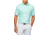 Under Armour Charged Cotton Scramble Stripe Polo - Mens, Extra Large, Aqua Float, 1323455791XL