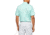 Under Armour Charged Cotton Scramble Stripe Polo - Mens, Extra Large, Aqua Float, 1323455791XL