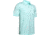 Under Armour Charged Cotton Scramble Stripe Polo - Mens, Extra Large, Aqua Float, 1323455791XL