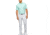 Under Armour Charged Cotton Scramble Stripe Polo - Mens, Medium, Aqua Float, 1323455791MD