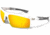 Under Armour Core 2.0 Sunglasses, White/Gray Frame, orange Multiflection Lens U8600082-100941