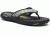 Under Armour Fat Tire Sandal - Men's-Black/White-Medium-8