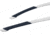 Under Armour Force 2 Sunglasses with Matte White/Grey Frame and Blue Mirror Lens, Medium, UA0011S WWK-W1