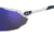 Under Armour Force 2 Sunglasses with Matte White/Grey Frame and Blue Mirror Lens, Medium, UA0011S WWK-W1