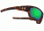 Under Armour Force Storm Sunglasses, Shiny Tortoise/Black Frame,Copper/Green Lens U8630086-960126