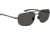 Under Armour Impulse Sunglasses with Matte Black Frame and Grey Polarized Lens, Medium, UA0015GS 003-M9
